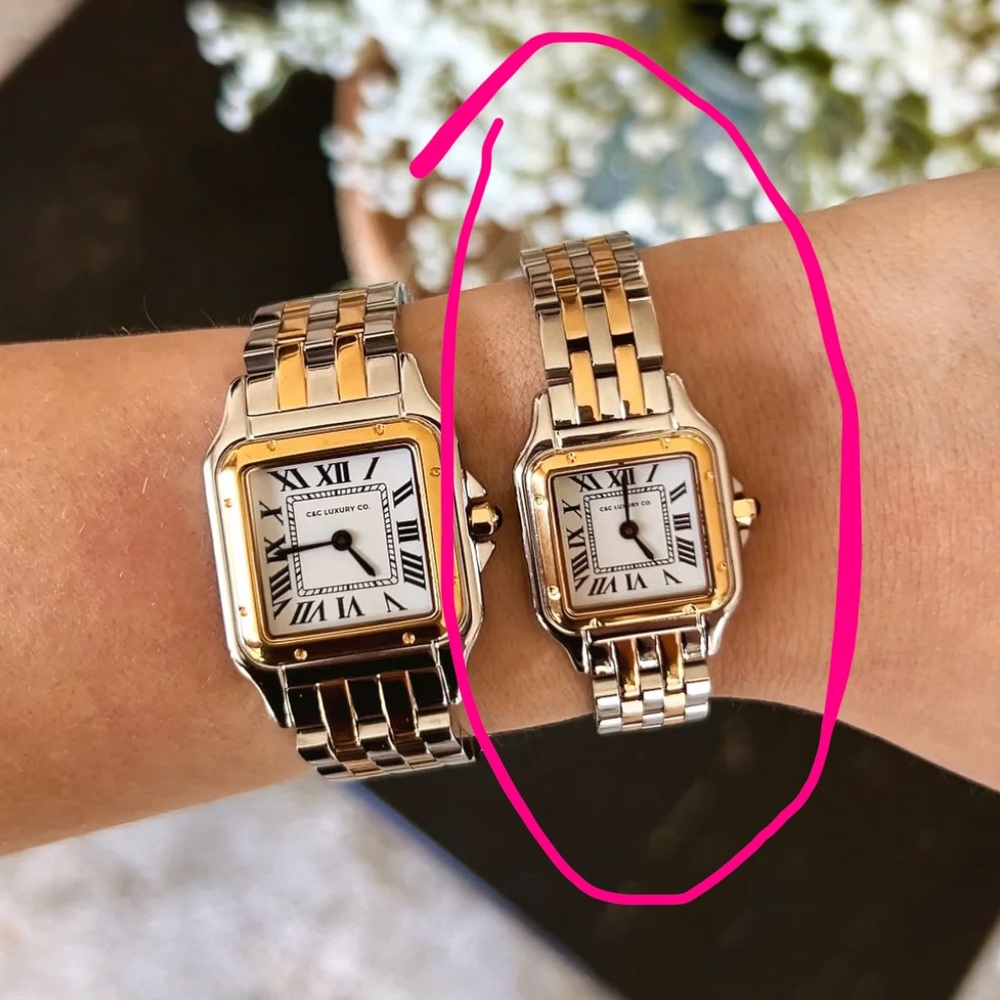 Women's Gold and Silver Watch